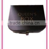Black Cardboard Suitcase for Bras Packing