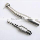 Dental Fiber Optic E-generator Handpiece Self-illumination Push Button 4 Hole thumbnail-1