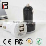 ODM/OEM Dual USB Car Charger for IPhone 5 IPad Mini
