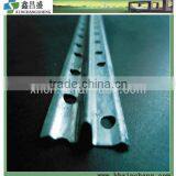 Section the Gypsum Metal Profile for Drywall Partition Perforated T Type Angle thumbnail-2