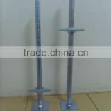 700mm scaffolding adjustable jack for H type scaffolding
