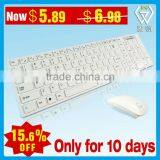 2.4Ghz Wireless Desktop Laptop Computer Keyboard Mouse Combos thumbnail-4