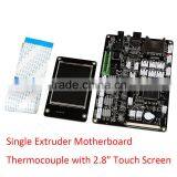 Desktop 3d Print Motherboard Chitu V3.6 Single Extruder Motherboard Thermocouple With 2.8" Touch Screen Support WiFi APP Control