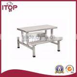 Modern Stainless Steel Fast Food Table