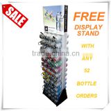 Metal Bottles Display Stand