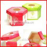Hotsale New Design Hexagonal Paper Box Packing Gift Wholesale