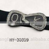 Rhinestones Elastic Belt