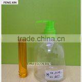 Personal Care Hand Washing Detergent and Screen Printing Handling 300ml PET Plastic Bottle With Lotion Pump thumbnail-2