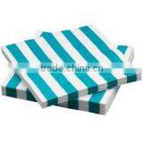 Beautiful Eco-friendly Square Stripe Party Paper Napkin
