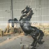 life size bronze horse sculpture