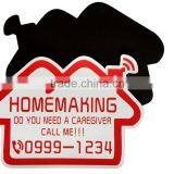 Promotional Magnetic Car Sticker With Company Logo Magnetic Car Pvc Sign thumbnail-1