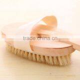 Cheap Custom Logo Wooden Bristle Bath Body Brush thumbnail-2