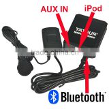 Yatour car radio IPhone/IPod/AUX kit> IPhone/IPod/AUX/Bluetooth car radio interfaces