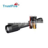 Powered by CREE T6 Zoom Flashlight TrustFire TR-Z5 Focus Customize Light/torch