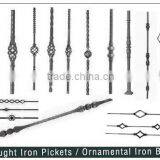 Cast Steel Grape and Leaves Staircase Wrought Iron Components Design thumbnail-3