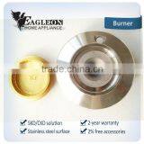 Copper Gas Grill Burner Parts Burner Cap Sabaf Burner Golden Copper Burner thumbnail-4
