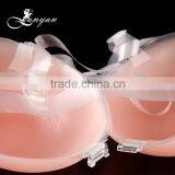 Lastest Design Strapless Sexy Transparent Push up Invisible Silicone Bra thumbnail-6