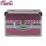 Popular Product Beauty PU Double Open Hard Aluminum Vanity Case thumbnail-3