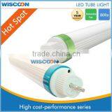 Three colors rgb led tube