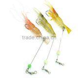 New Product 3.4" 8.65cm 5.41g 6 Pcs Soft Shrimp Lures Tackle Carp Fishing Bait. thumbnail-3