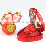 As Seen On TV New Arrival Stainless Steel Blades Strawberry Slicer