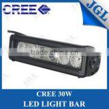 30W tractor led light bar 12v waterproof 5w cree led off road led light bar 5JG-LF-030-FS