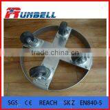 Stainless Steel Oil Drum Stacking Dolly With Four Wheels thumbnail-2