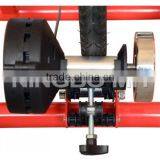 17b Adjustable Indoor Exercise Bike Stand, Bicycle Trainer Stand - Red thumbnail-3