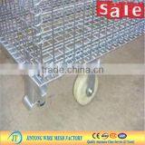 Wire Mesh Container for Goods Storage and Transport Directly for the High End Market