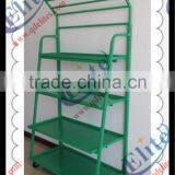 Heavyduty Mobile Multiuse Iron Flower Shop Rack Shelf thumbnail-2