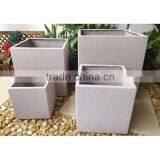 Garden Decoration Concrete Square Pot Concrete Planter Pot thumbnail-3