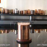 Handmade New Design Copper Candle Cup Straight Candle Jar thumbnail-1