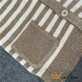 Two-color Strip Long Sleeves Cardigan Sweater for Children thumbnail-5