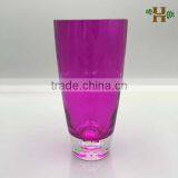 Handmade Cone Bubble Glass Vase for Home Decorative thumbnail-1