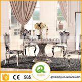 TH381 Home Furniture Oval Marble Top Dining Table Designs thumbnail-1