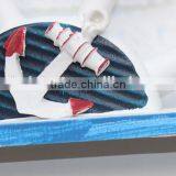 CY082 Mediterranean Style Creative Wall Wood Hanging Furnishings WELCOME Racks Home Crafts Hanger Wood Hook thumbnail-5