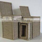High Quality Best Selling Eco-friendly Seagrass Storage Baskets From Vietnam thumbnail-1