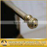 Luxury Gold Stainless Steel Louis Wedding Chair Covers PU thumbnail-6