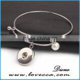 2016 New Designs Snap Jewelry Fashion Chain Design Snap Button Bracelet thumbnail-4