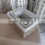 Brown Sample Laundry Basket Cabinet thumbnail-2