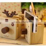 New Design Handmade Cartoon Wooden Pen Pot thumbnail-1