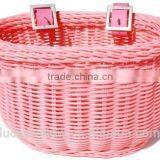 Removable Pink Kids Bike Basket thumbnail-1