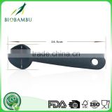 Eco-friendly disposable customized bamboo fiber spoon black