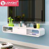 New Design Wall Shelf Wall Organizer Eco-friendly MDF Wood Colonel With Drawer Wall Mount TV Console thumbnail-3