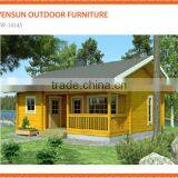Wholesale Price ESW-14132 Double Storey Wooden Villa Prefab Wooden House thumbnail-1