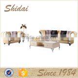 New Chinese Leather Sofa Furniture, Wooden Sofa Set Designs thumbnail-5