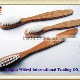 Bamboo Toothbrush With White Soft Bristle Oral Hygiene Product thumbnail-3