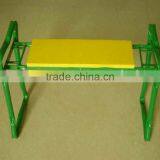 Foldable Metal Garden Kneeler/garden Seat Stool/ Knee Stool for Gardening, Home&garden Use Folding Garden Stool thumbnail-5
