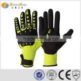 SUNNYHOPE Direct Buy China Yellow Impact Gloves With Tpr thumbnail-1