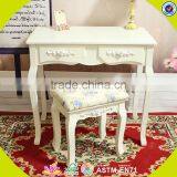 2017 New Design Wooden Table and Chair Set Solid Wooden Table and Chairs Bedroom Furniture Wooden Table and Chair Set W08G191 thumbnail-4